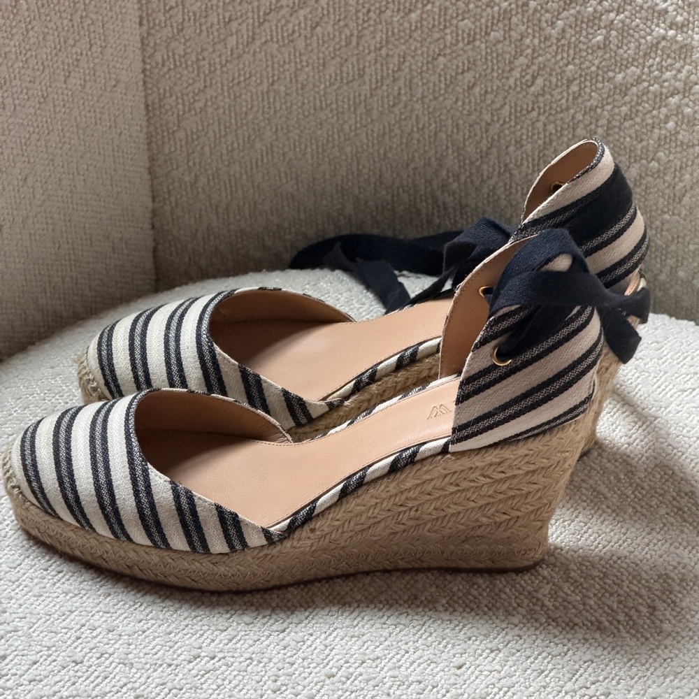 J Crew Espadrille Wedge Sandals - Picture 4 of 10